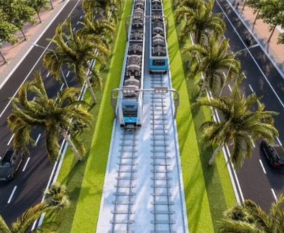 Chỉ vài ngày nữa, đặc khu lớn bậc nhất Việt Nam chính thức khởi công tuyến tàu điện đầu tiên, vốn 9.000 tỷ, dài 18km