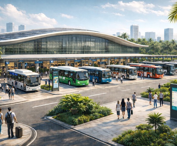 Đơn vị hành chính đặc biệt của Việt Nam sắp có thêm bến xe mới, nằm sát sườn tuyến quốc lộ dài nhất cả nước