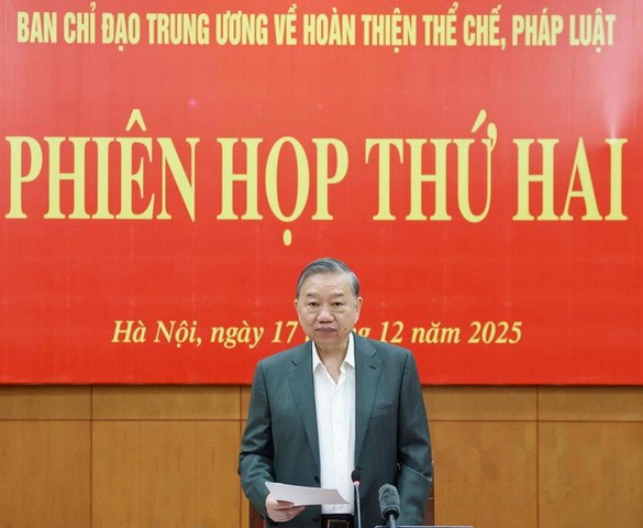 Tổng Bí thư: Tạo hành lang pháp lý thuận lợi nhất để thúc đẩy phát triển đất nước