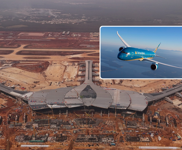 Chưa đầy 24h nữa, siêu sân bay lớn nhất Việt Nam lọt TOP quy mô thế giới sẽ đón chuyến bay thương mại đầu tiên