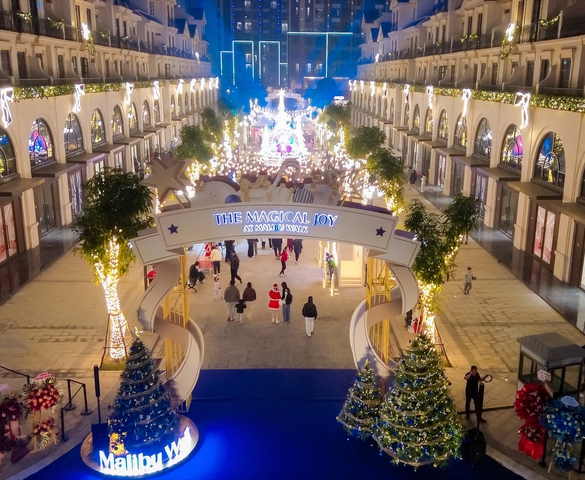Masterise Homes giới thiệu "Mùa Giáng Sinh diệu kỳ - The Magical Joy" tại Malibu Walk: Thắp sáng hành trình của những niềm vui