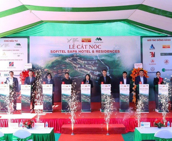 Cất nóc dự án Sofitel Sapa Hotel & Residences – Dấu mốc quan trọng phát triển du lịch cao cấp Tây Bắc