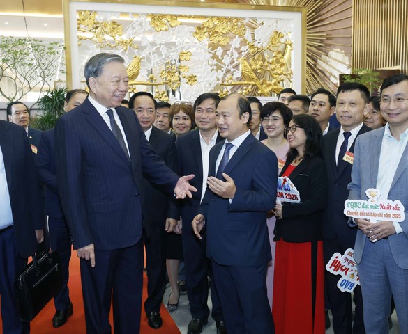 Tổng Bí thư dự Hội nghị toàn quốc triển khai nhiệm vụ năm 2026 của ngành Tuyên giáo và Dân vận