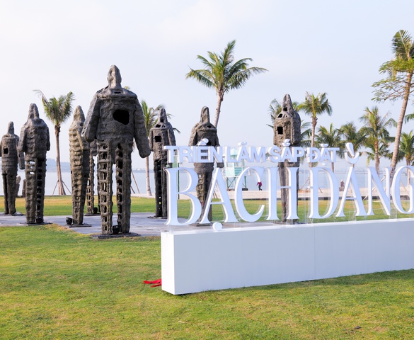 Quảng Ninh: BIM Land khai mạc Triển lãm điêu khắc lấy cảm hứng từ chiến thắng Bạch Đằng