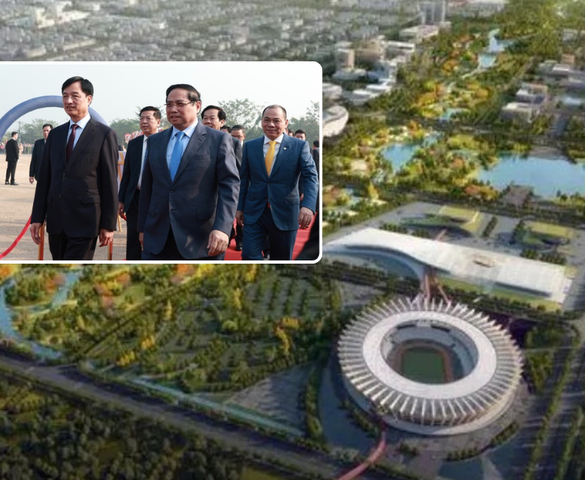  Vingroup chính thức khởi công siêu đô thị thể thao lớn nhất trong lịch sử: Quy mô hơn 9.000ha, sở hữu SVĐ đẳng cấp quốc tế