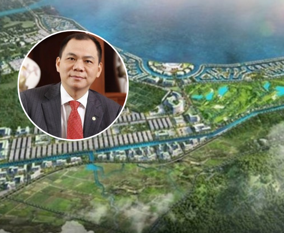 Vingroup chính thức khởi công siêu đô thị ven vịnh biển 85.000 tỷ: Quy mô lớn chưa từng có tại tỉnh có đường bờ biển dài nhất cả nước