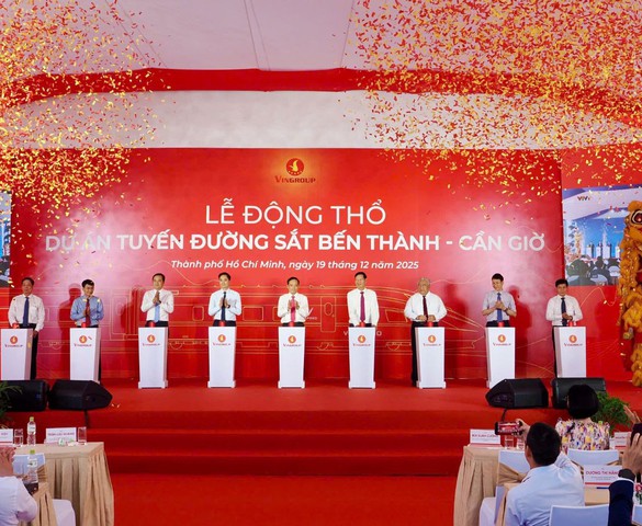 TP.HCM động thổ tuyến đường sắt tốc độ cao Bến Thành - Cần Giờ, rút ngắn thời gian đi lại còn 13 phút