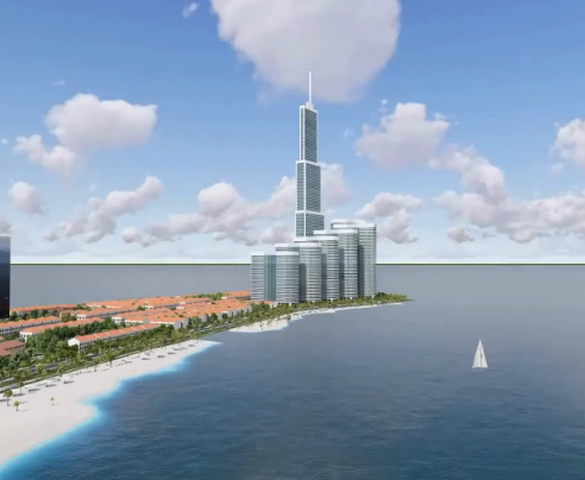 Việt Nam sắp có tòa tháp chọc trời tọa lạc giữa biển khơi: Kỳ vọng cao hơn Landmark 81, vượt đại diện Trung Quốc, vào top 10 thế giới