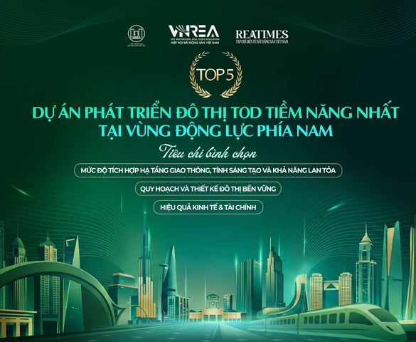 Top 5 dự án phát triển đô thị TOD tiềm năng nhất tại Vùng Động lực phía Nam