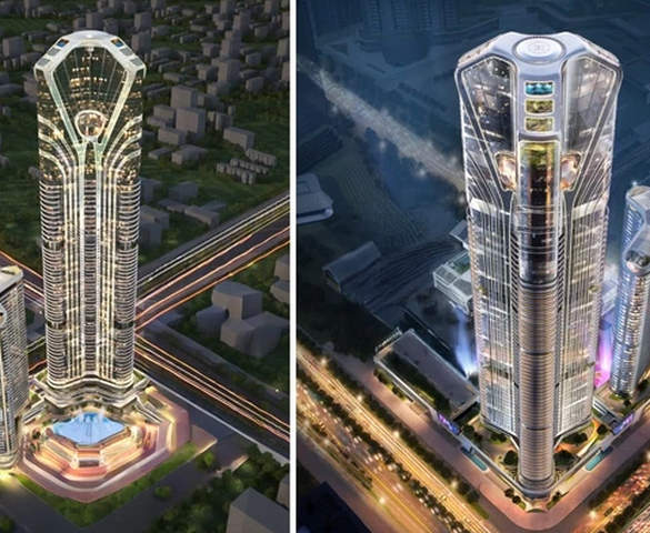 Việt Nam chính thức khởi công tòa tháp chọc trời 388m cao nhất thành phố nhỏ nhất cả nước