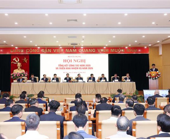 Bộ Xây dựng hoàn thành mục tiêu tăng trưởng trên 9%