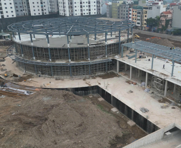 Chỉ ít tháng nữa, sẽ hoàn thành bến xe khách thứ 7 hiện đại nhất Hà Nội