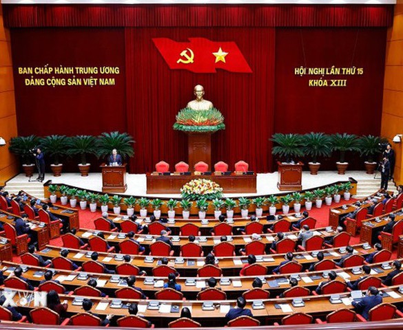 Thông báo Hội nghị lần thứ 15 Ban Chấp hành Trung ương Đảng khóa XIII