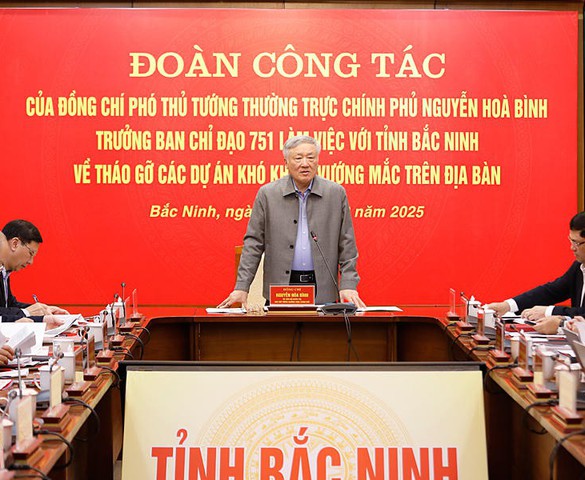 Yêu cầu Bắc Ninh đẩy nhanh tiến độ tháo gỡ khó khăn, xử lý dự án tồn đọng