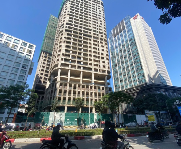 Dự án 30 tầng từng ‘đắp chiếu’ tại Lê Văn Lương (Hà Nội) bất ngờ tái khởi động trở lại