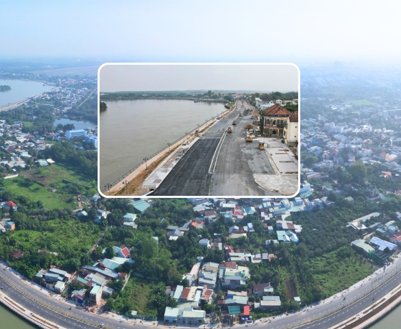 Sắp hoàn thành tuyến đường gần 2.000 tỷ nằm vắt qua biệt thự cổ trăm tuổi ở Đồng Nai