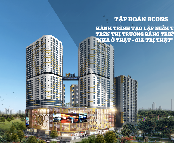 Bcons và hành trình tạo lập niềm tin trên thị trường từ triết lý “nhà ở thật – giá trị thật”