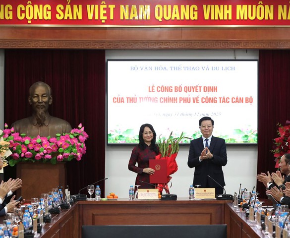 Phó Chánh Văn phòng Thường trực Văn phòng Trung ương Đảng Lâm Thị Phương Thanh giữ chức Thứ trưởng Thường trực Bộ VHTTDL