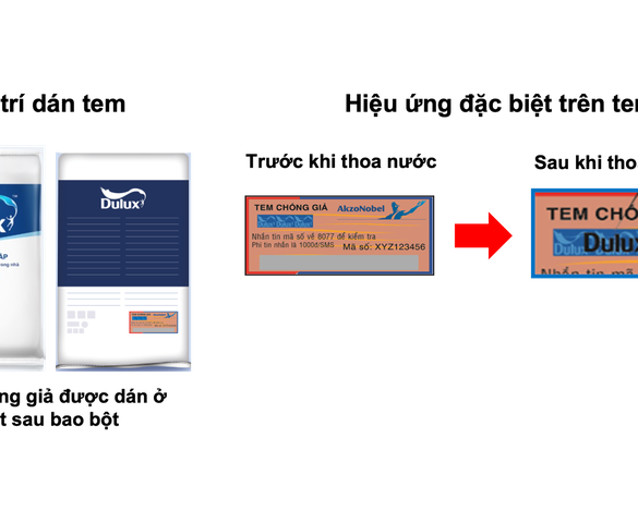 AkzoNobel tăng cường hoạt động chống sơn giả với thương hiệu Dulux và Maxilite