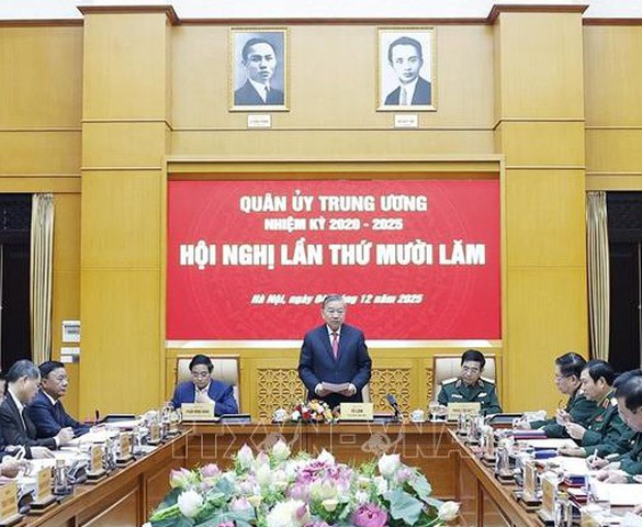 Tổng Bí thư Tô Lâm: Hành động theo phương châm "5 vững", xây dựng quân đội trong tình hình mới