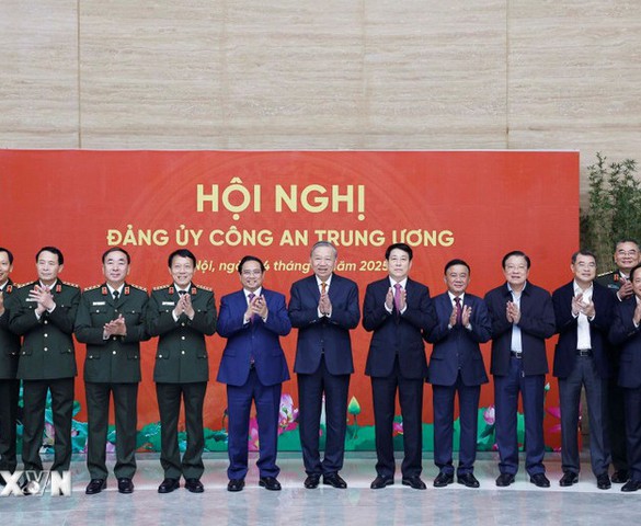 Tổng Bí thư Tô Lâm dự Hội nghị Đảng ủy Công an Trung ương năm 2025