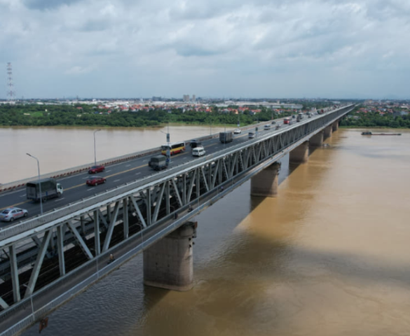 Chỉ ít ngày nữa, cây cầu 2 tầng duy nhất Hà Nội sẽ chính thức được ‘lên đời’