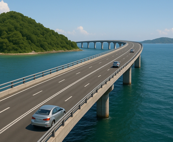 TP tương lai của Việt Nam sắp xây cầu vượt biển: Mở khóa tọa độ mới về du lịch tại nơi được ví như 'viên ngọc xanh' giữa vịnh Bắc Bộ