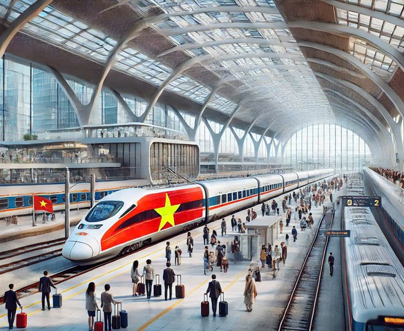 Đường sắt tốc độ cao Bắc - Nam và không gian phát triển đô thị từ mô hình TOD