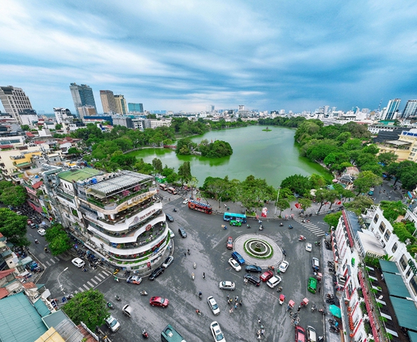 Hà Nội: Hiện trạng khu vực 11 trụ sở và 40 hộ dân bên Hồ Gươm sắp di dời