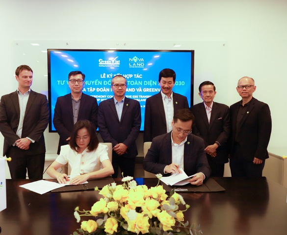 Novaland hợp tác với GreenViet triển khai chiến lược ESG giai đoạn 2025-2030