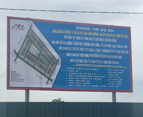 Dự án Khu dân cư thôn 17 và 18 xã Thạch Tân sắp được xác định giá đất cụ thể