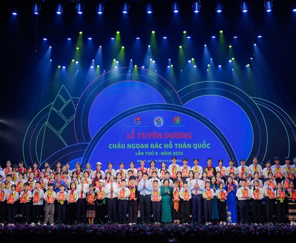 3.500 đại biểu cháu ngoan Bác Hồ toàn quốc và hành trình truyền cảm hứng "tiến vào kỷ nguyên mới"