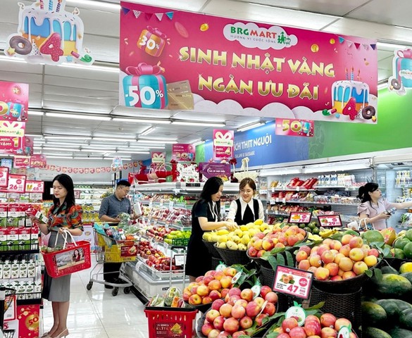 Công ty vận hành chuỗi siêu thị BRGMart nhận giấy khen trong phong trào "Toàn dân Bảo vệ An ninh Tổ quốc năm 2024"