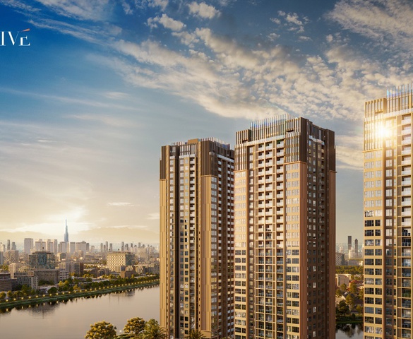 Chất liệu và ngôn ngữ thiết kế tạo nên dải lụa đẹp The Privé