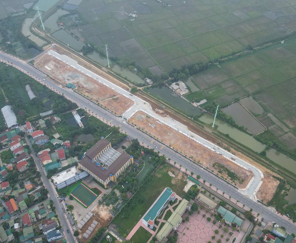 Đã có giá đất cụ thể dự án Khu nhà ở phía Tây Trường THCS Lê Văn Thiêm