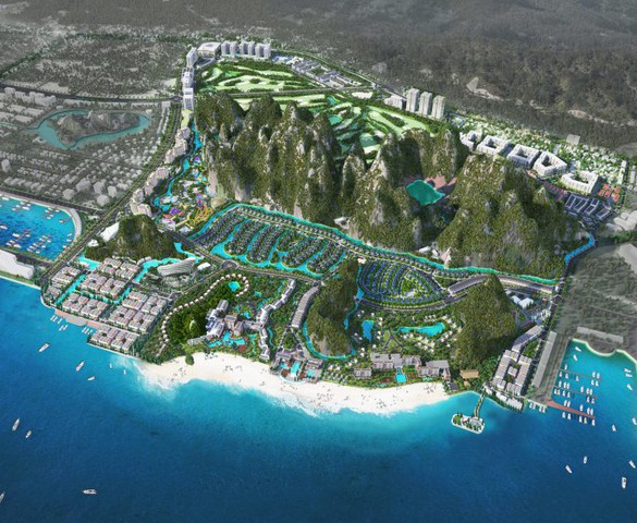 Dự án du lịch nghỉ dưỡng 1 tỷ USD tại huyện đảo sở hữu sân bay tư nhân đầu tiên của Việt Nam đã tìm được nhà đầu tư