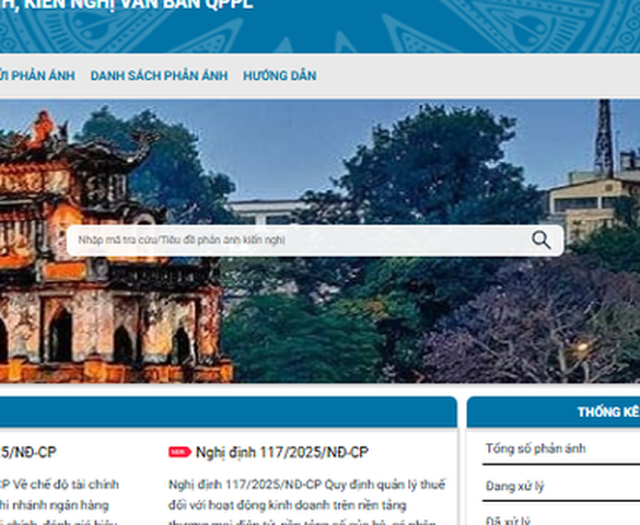 Trước 20/6, hoàn thành tích hợp Hệ thống tiếp nhận, xử lý phản ánh, kiến nghị về VBQPPL với Cổng TTĐT bộ, ngành, địa phương
