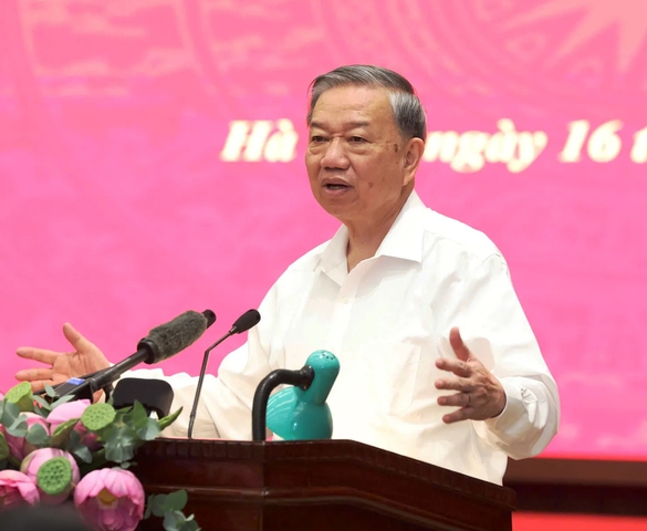 Tổng Bí thư Tô Lâm: Hà Nội phải chủ động đề xuất, thiết kế và triển khai các cơ chế thí điểm đặc biệt