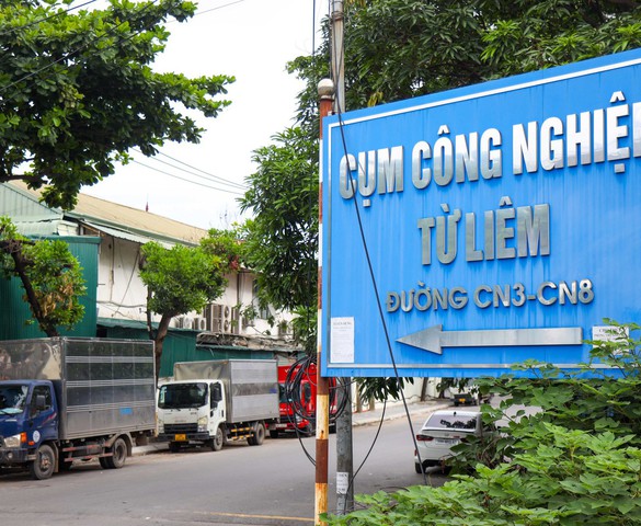Bên trong Cụm công nghiệp Từ Liêm bị thanh tra TP. Hà Nội chỉ ra nhiều vi phạm