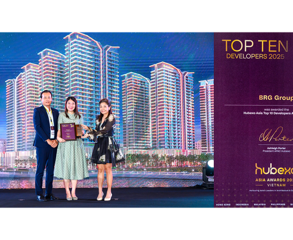 Tập đoàn BRG - “Top 10 Nhà phát triển bất động sản hàng đầu 2025”