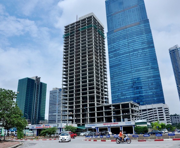Bộ Xây dựng chỉ đạo ‘nóng’ với dự án tháp nghìn tỷ bỏ hoang kế bên tòa nhà chọc trời cao nhất Hà Nội