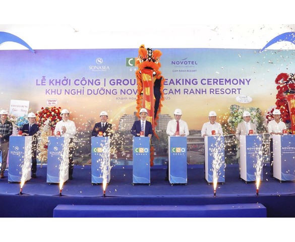 CEO Group breaks ground on Novotel Cam Ranh Resort - A new milestone in the journey to create a 5-star resort chain in Vietnam