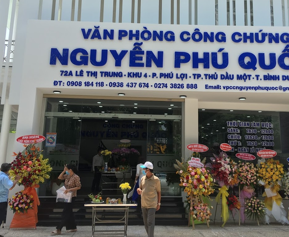 Tìm hiểu văn phòng công chứng Nguyễn Phú Quốc, Thủ Dầu Một