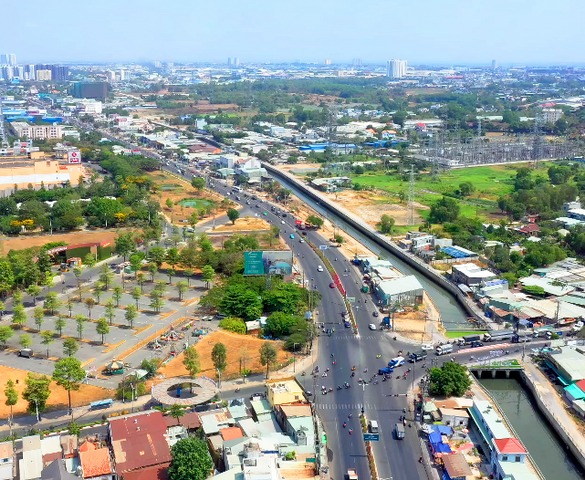 Đón vận hội mới, 'sóng' đầu tư dồn về Đông Bắc TP.HCM săn bất động sản mặt tiền