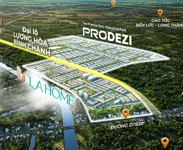 Dòng chảy công nghiệp đổ về khu Tây TP.HCM, LA Home thành điểm đến an cư nhờ tọa độ chiến lược