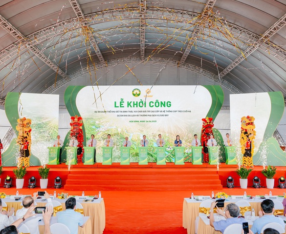Sun Group khởi công Tổ hợp nghỉ dưỡng khoáng nóng quy mô hơn 21.000 tỷ đồng tại Hòa Bình