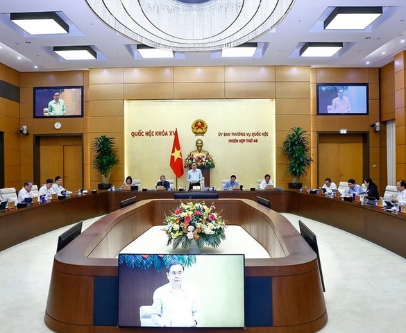 Khai mạc Phiên họp thứ 46 của Ủy ban Thường vụ Quốc hội