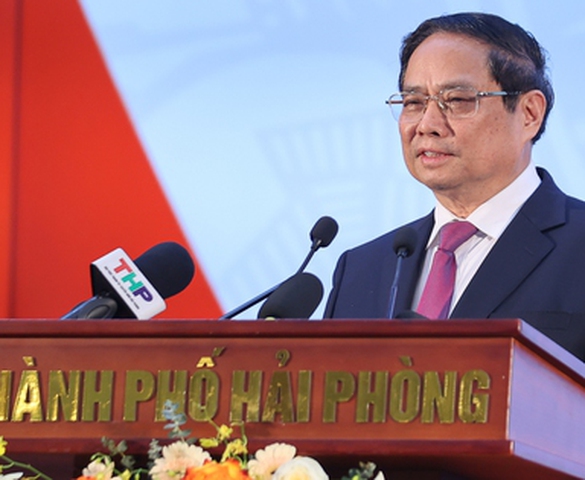 Thủ tướng: Hải Phòng (mới) gương mẫu, đi đầu xây dựng thành phố XHCN trong kỷ nguyên mới