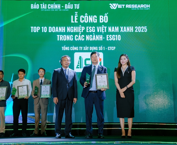 CC1 được xướng tên ở hai hạng mục tiêu biểu tại Diễn đàn Innovation and ESG Summit 2025