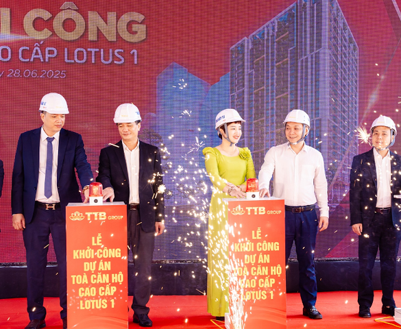 Khởi công toà căn hộ cao cấp Lotus 1: Khai mở chuẩn sống cao cấp tại "trái tim" Bắc Ninh mới
